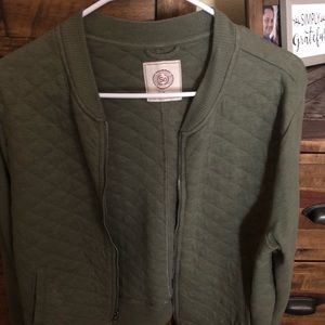 Olive green light jacket